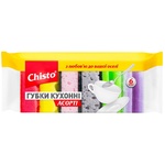 Губки кухонні Chisto асорті 6шт