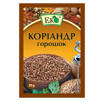 Коріандр Еко горошок 20г - купити, ціни на МегаМаркет - фото 1