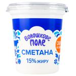 Voloshkove Pole Sour Cream 15% 300g