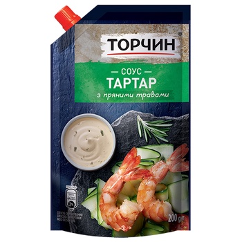 Соус ТОРЧИН® Тартар 200г - купить, цены на МегаМаркет - фото 1