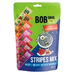 Цукерки Bob Snail Асорті страйпи 98г