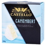 Сыр Castello Камамбер мягкий с белой плесенью 50% 125г