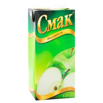 Сік Смак яблучний відновлений освітлений 1л - купити, ціни на Auchan - фото 3