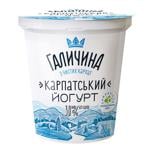 Йогурт Галичина Карпатский без сахара 3% 280г