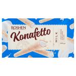 Трубочки вафельні Roshen Konafetto з молочною начинкою 140г