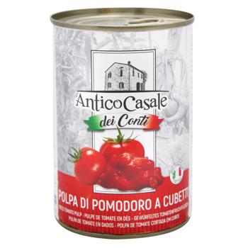 Antico Casale Sliced Tomatoes 400g - buy, prices for MegaMarket - photo 1