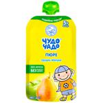 Chudo-Chado Pear-Apple Puree for Children from 5 Months 180g