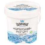 Йогурт Галичина Карпатський без цукру 3% 500г