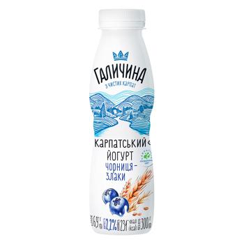 Йогурт Галичина черника-злаки 2,2% 300г - купить, цены на NOVUS - фото 2
