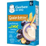 Каша вівсяно-пшенична Gerber з чорносливом з 6 місяців 200г