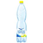 Karpatska Dzherelna Lemon Strongly Carbonated Mineral Water 1.5l
