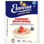 Каша овсяная Elovena с клубникой без глютена 40г