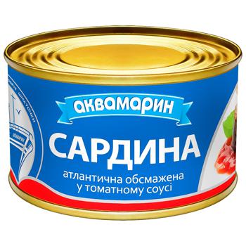 Сардины Аквамарин в томатном соусе 230г - купить, цены на NOVUS - фото 1