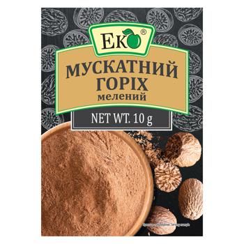 Мускатний горіх Еко мелений 10г - купити, ціни на МегаМаркет - фото 1