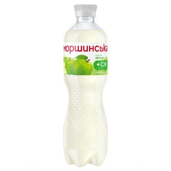Напій негазований Моршинська зі смаком яблука 0,5л - купити, ціни на Auchan - фото 1