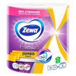 Рушники паперові Zewa Premium Jumbo тришарові