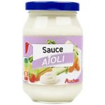 Соус Auchan Aioly часниковий 245г
