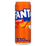 Напій газований Fanta Orange 330мл