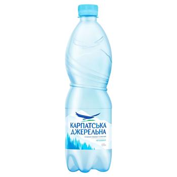 Karpatska Dzherelna Non-Carbonated Mineral Water 0.5l - buy, prices for MegaMarket - photo 1