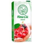 Нектар Наш Сік вишневий 0,95л