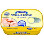 Печінка тріски Аквамарин 115г
