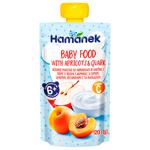 Hamanek Apple-Apricot Puree with Cottage Cheese 120g