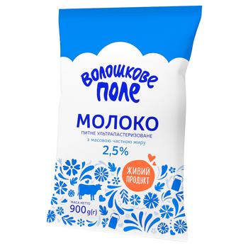 Молоко Волошкове Поле ультрапастеризоване 2,5% 900г - купити, ціни на МегаМаркет - фото 2