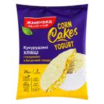 Хлебцы кукурузные Жменька в йогуртовой глазури 26г
