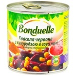 Фасоль Bonduelle красная с кукурузой в соусе чили 430г