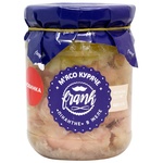 Консервы Frank Мясо куриное тушеное по-домашнему 460г