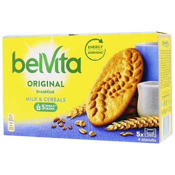 Печиво Belvita Original Milk&Cereals з мультизлаками 225г - купити, ціни на METRO - фото 2