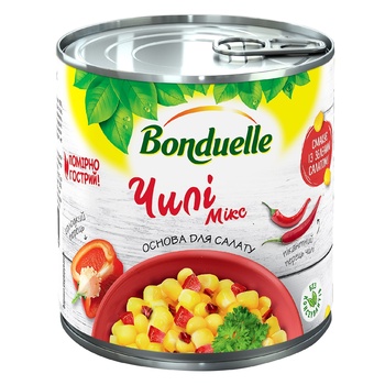 Bonduelle  Vegetable Mix Chili Mix Can 310g - buy, prices for MegaMarket - photo 1