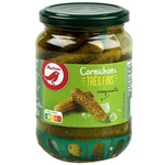 Auchan Crispy Gherkins 370ml
