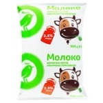 Молоко Auchan ультрапастеризоване 2,5% 900г