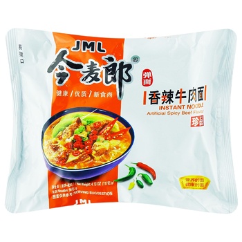 Chinese Spicy Vermicelli with Beef 110g - buy, prices for Auchan - photo 1