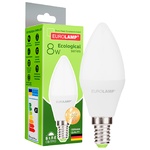 Світлодіодна лампа EUROLAMP CL 8W E14 4000K