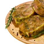 Стейк свиной из корейки без кости в маринаде