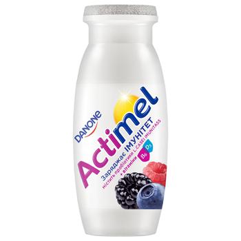 Продукт кисломолочный Actimel с лесными ягодами 100г - купить, цены на МегаМаркет - фото 1